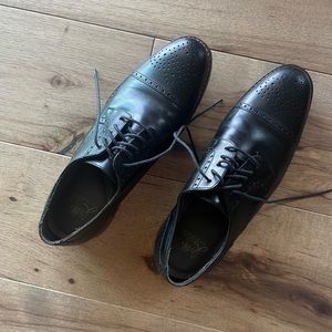 Johnston & Murphy Mens Black Dress Shoes